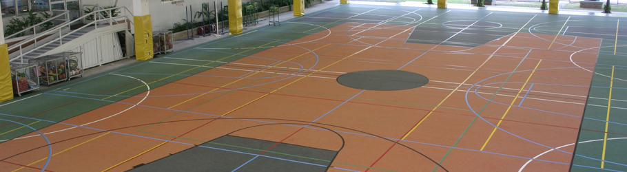 Patana International School, Bangkok, Thailand - Decoflex™ D8 Sports Flooring